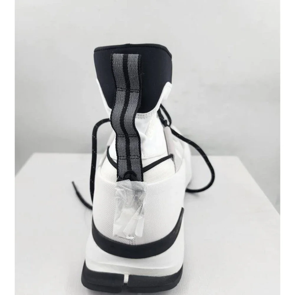 Canada Goose Glacier Trail Leather High-Top Sneakers Men's 11.5 White/Black